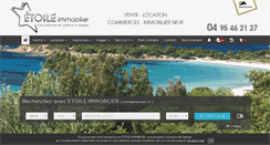 Desktop Screenshot of immobiliercalvi.fr